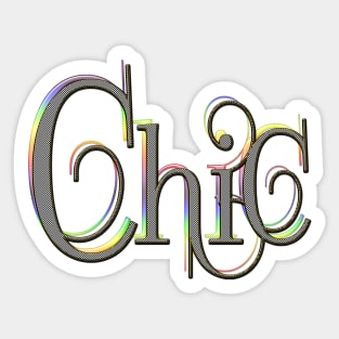 Chic II Sticker